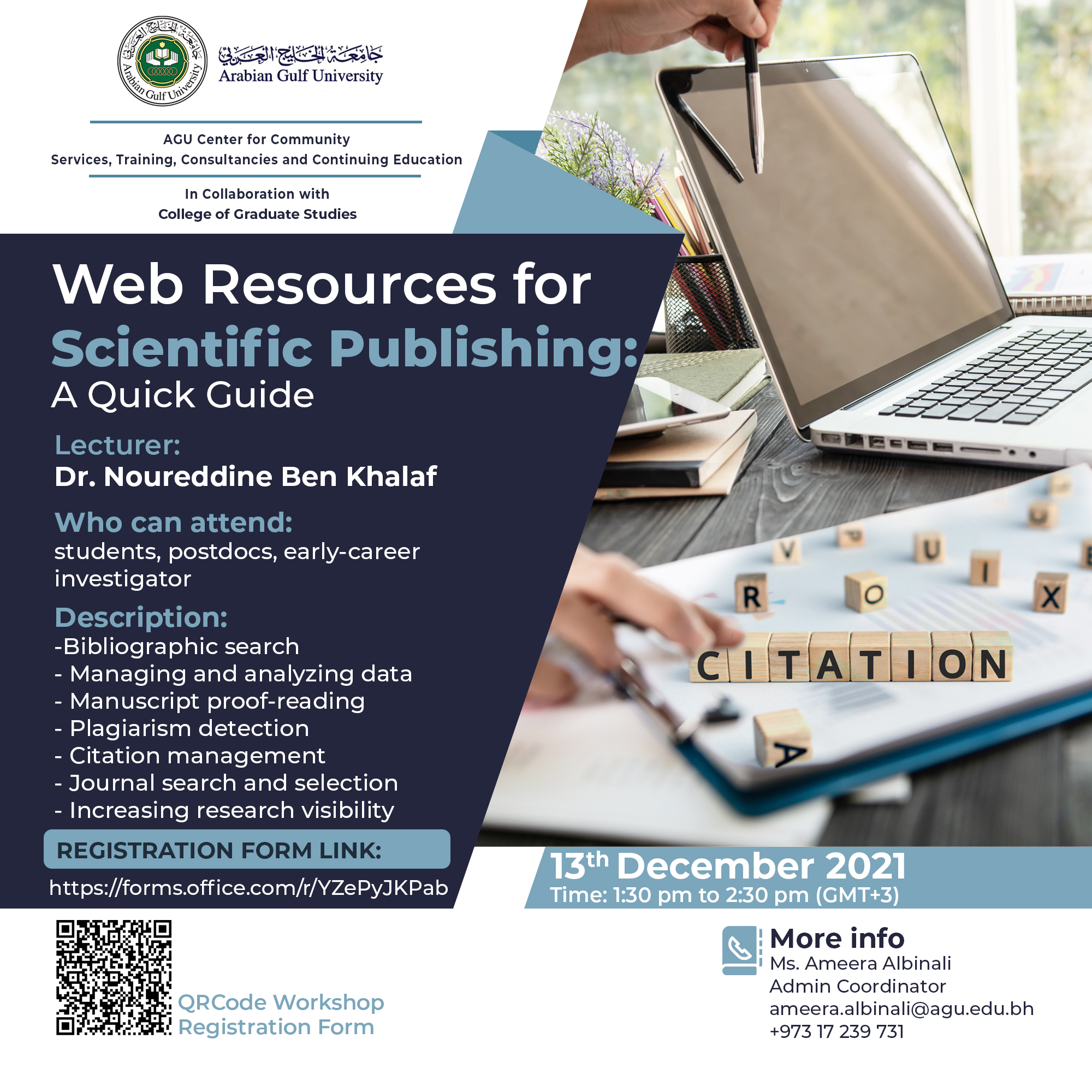 Web Resources for Scientific Publishing: A Quick Guide