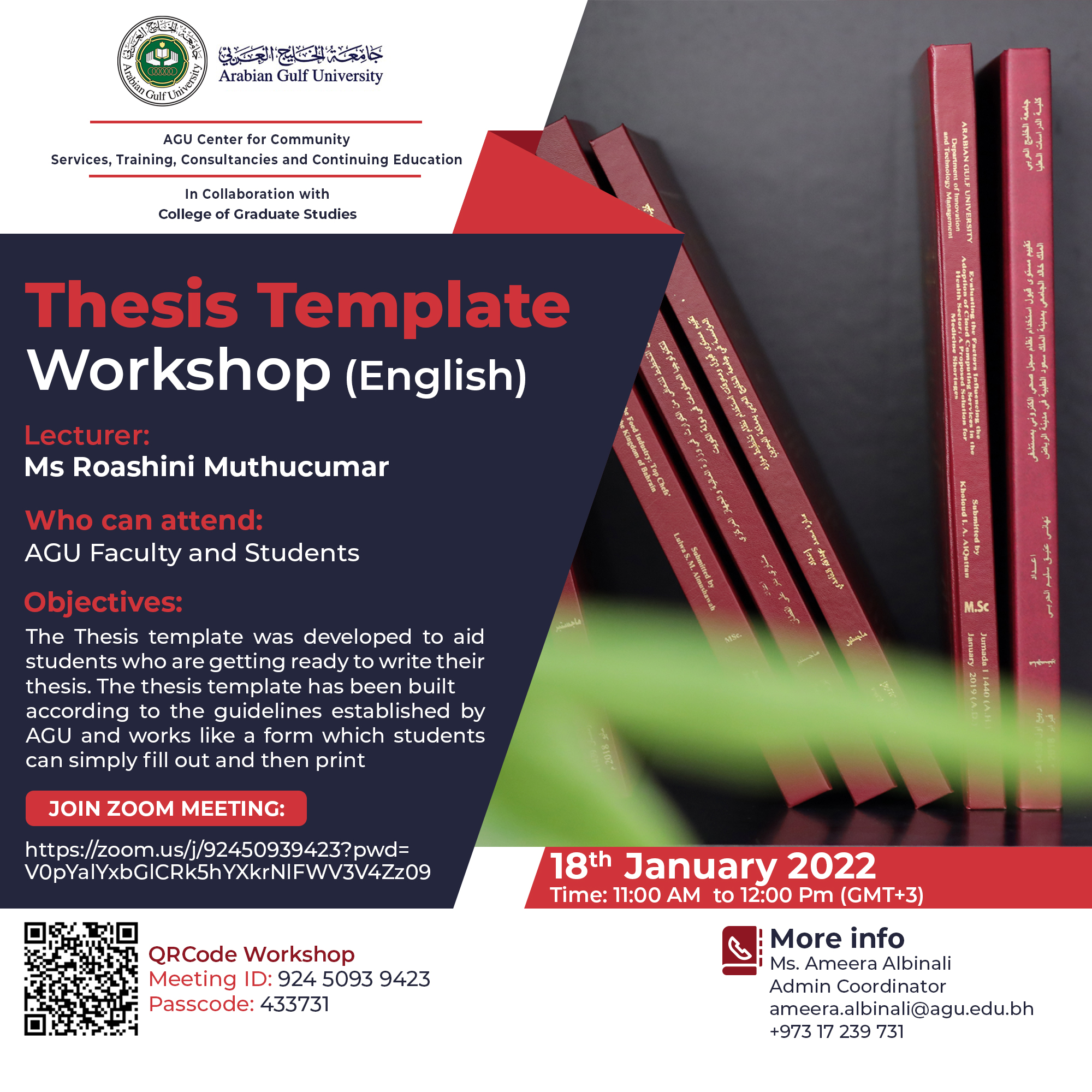 Thesis Template Workshop