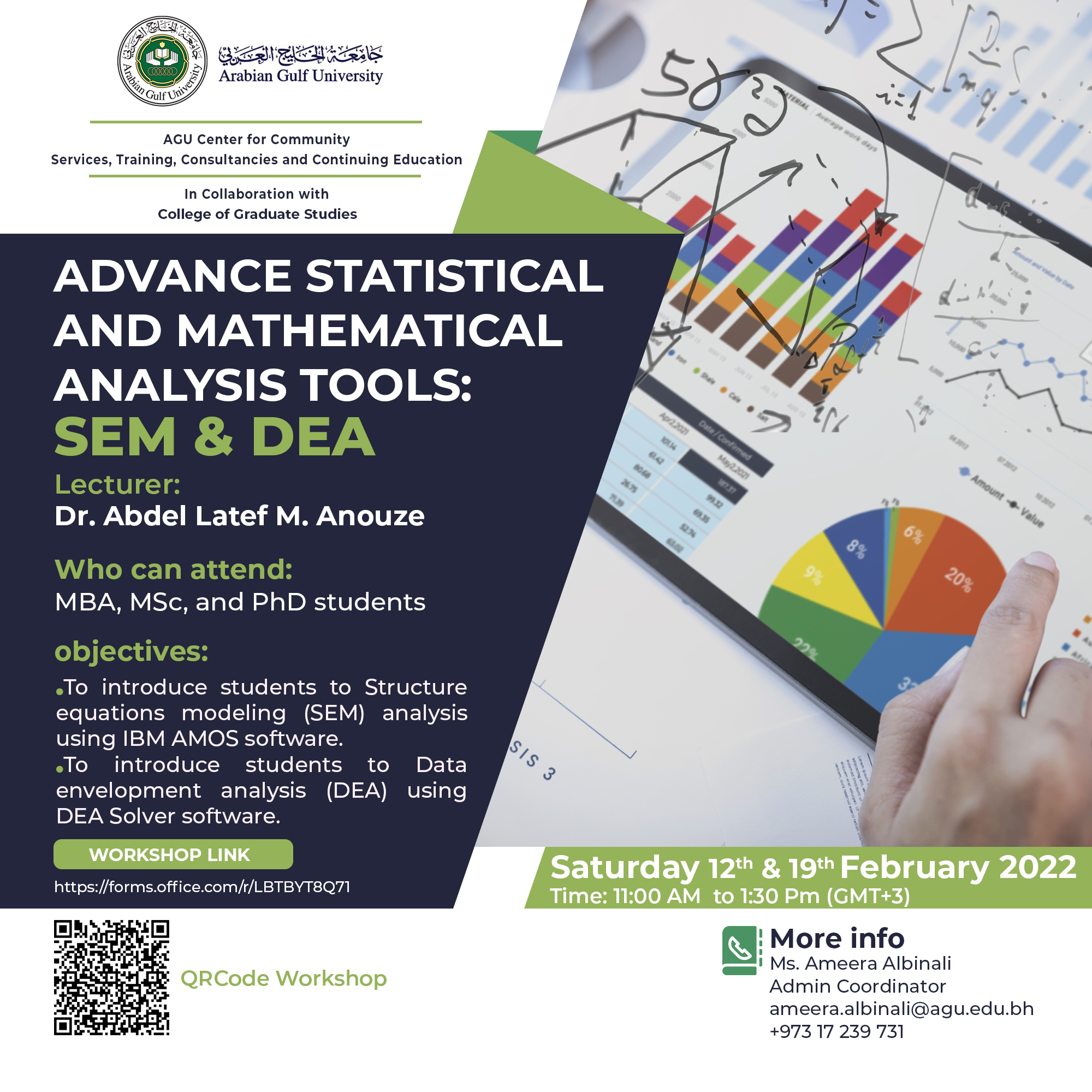 Advance Statistical and Mathematical Analysis Tools: SEM & DEA