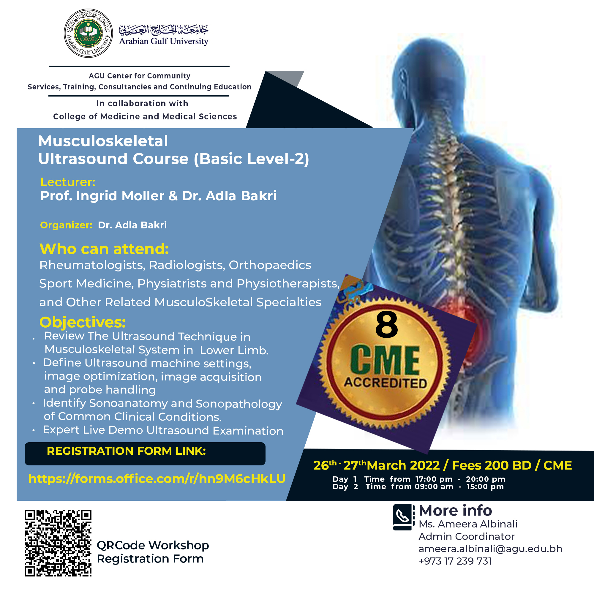 Musculoskeletal Ultrasound Course (Basic Level-2)